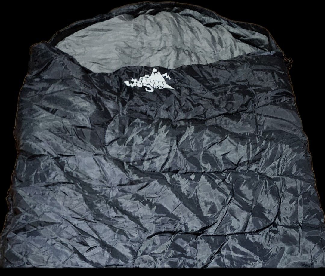 Whiteseek envelope sleeping bag (Category: Hiking & Camping) located in Baguio. Submitted by coffeesilvershadow_28 (Listing ID 1438484743, Image 2). Description: - From padala box- Like new condition - 225x 80x50cm - 1.8 Kg. - Naby blue/gray color - Baguio dropping - Jnt shipping- Payment firsg plus sf before shipping.