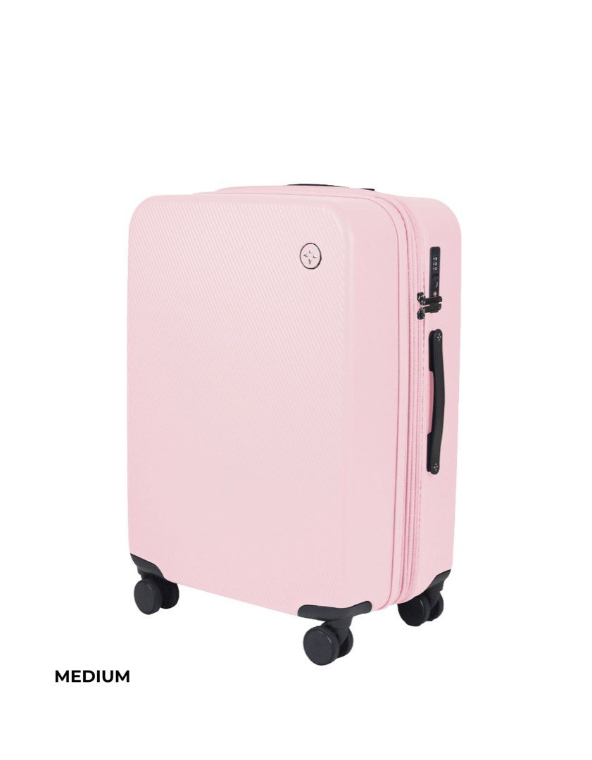 World Traveller Miami Medium (Category: Luggage) located in General Santos City (Dadiangas). Submitted by thekeycloline (Listing ID 1438401937, Image 1). Description: Drawing from Miami’s retro beach fun, we created the Miami luggage to burst with playful energy. Spacious yet durable, it’s made for travelers who love color and adventure. From pastel boardwalks to sun-drenched city streets, it rolls with ease, turning every trip into a vibrant esc