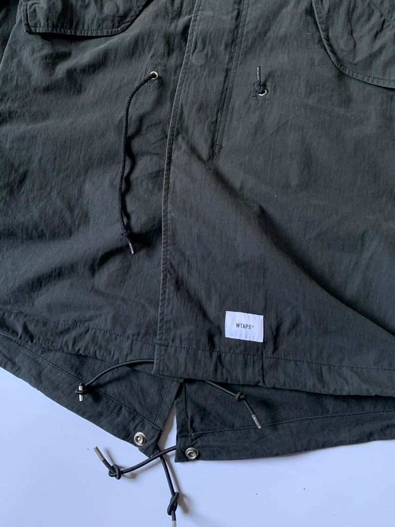 WTAPS WM-51 Military Jacket Black (Category: Coats, Jackets and Outerwear) located in Baguio. Submitted by archival.store (Listing ID 1438458942, Image 3). Description: Size tagged:X02 Issue:Stain Width:21.5 Length:35 Shoulder:19.5 Sleeve:23.
