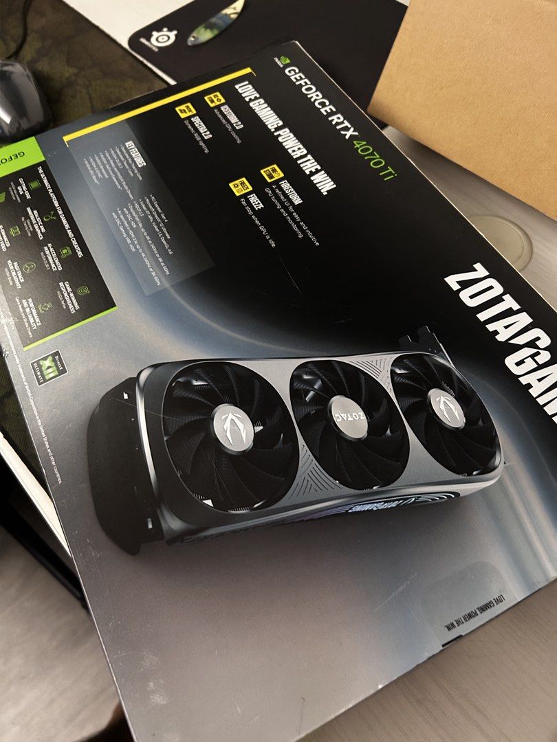 ZOTAC RTX 4070 Ti456958115347834881