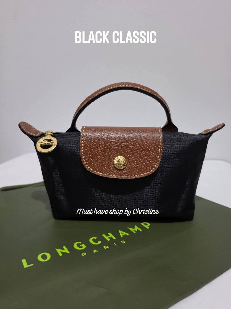 💯 ORIGINAL Longchamp mini or pouch (Category: Luxury Bags & Wallets) located in Bauang. Submitted by chictine (Listing ID 1438531932, Image 3). Description: 💯 ORIGINAL ‼️ Longchamp mini or pouch with replacement strap available in 4 colorways ✅black classic ✅papier ✅navy classic ✅graphite All items are guaranteed original or moneyback Source from Europe for proof of transactions you may visit my page, Must have shop by Christine location: Bauan