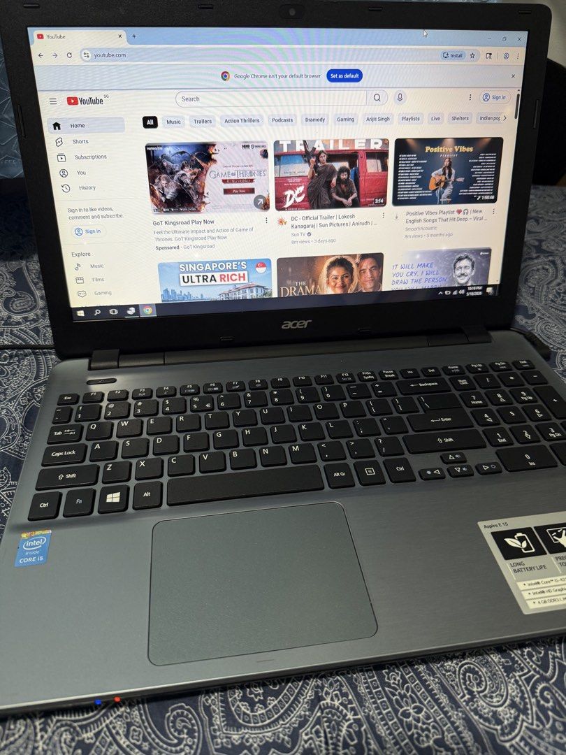 Acer Aspire E 15 Laptop457819144785111040