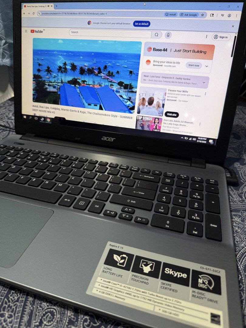 Acer Aspire E 15 Laptop457819144785111041