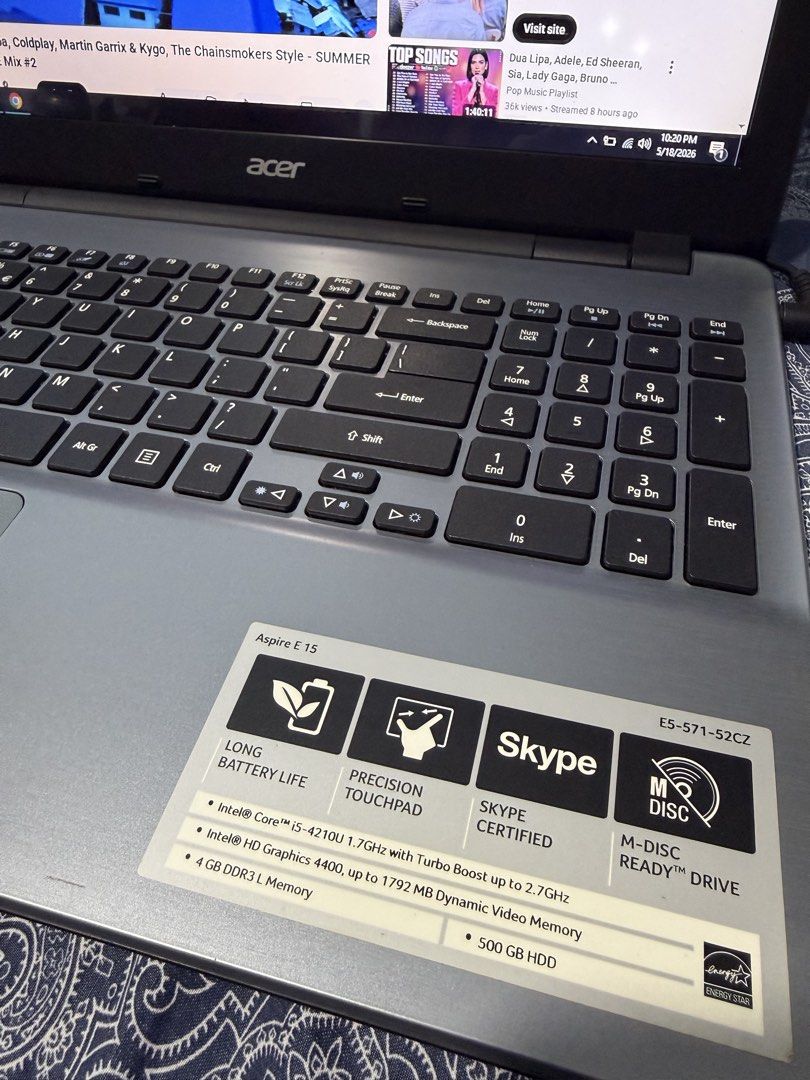 Acer Aspire E 15 Laptop457819144785111042