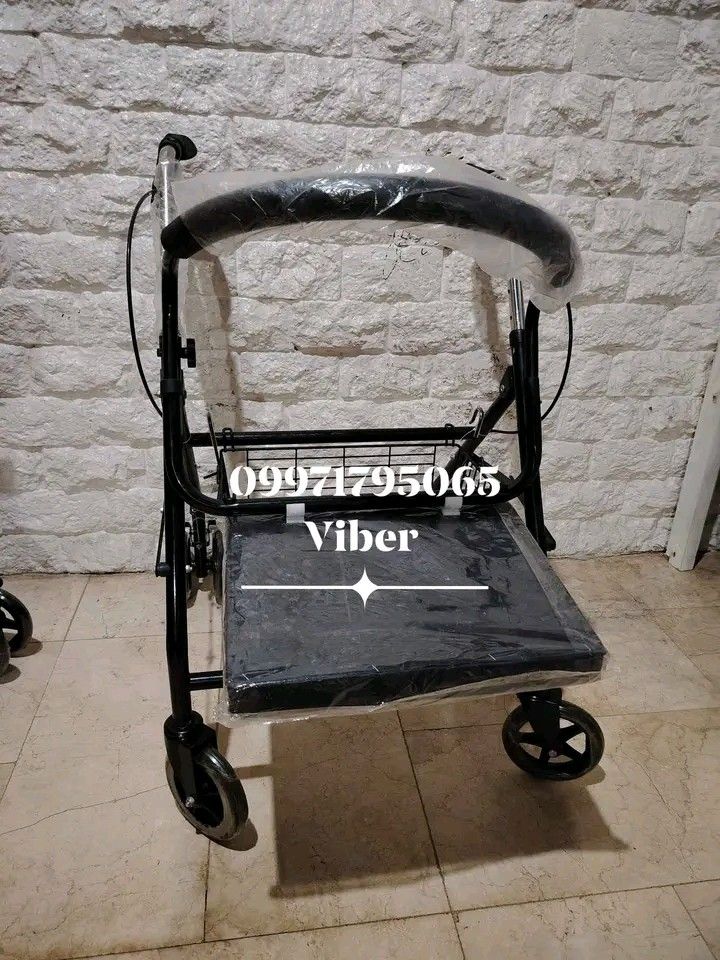 Adult (rollator) with footrest (Category: Medical Supplies & Tools) located in Quezon City. Submitted by jejecel (Listing ID 1438516370, Image 1). Description: Brand new light weight Heavy Duty Cod via lalamove.