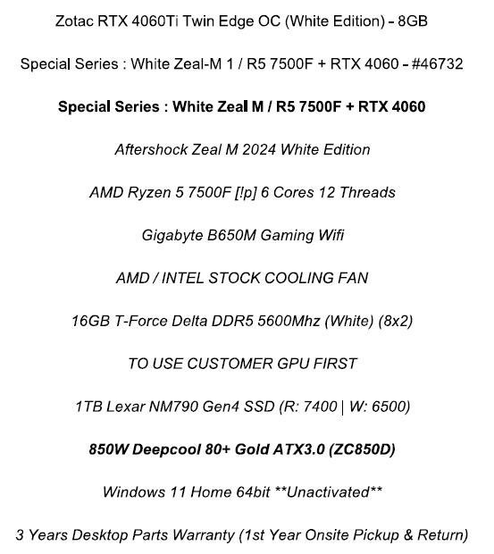 Aftershock pc 4060ti457713414256076801
