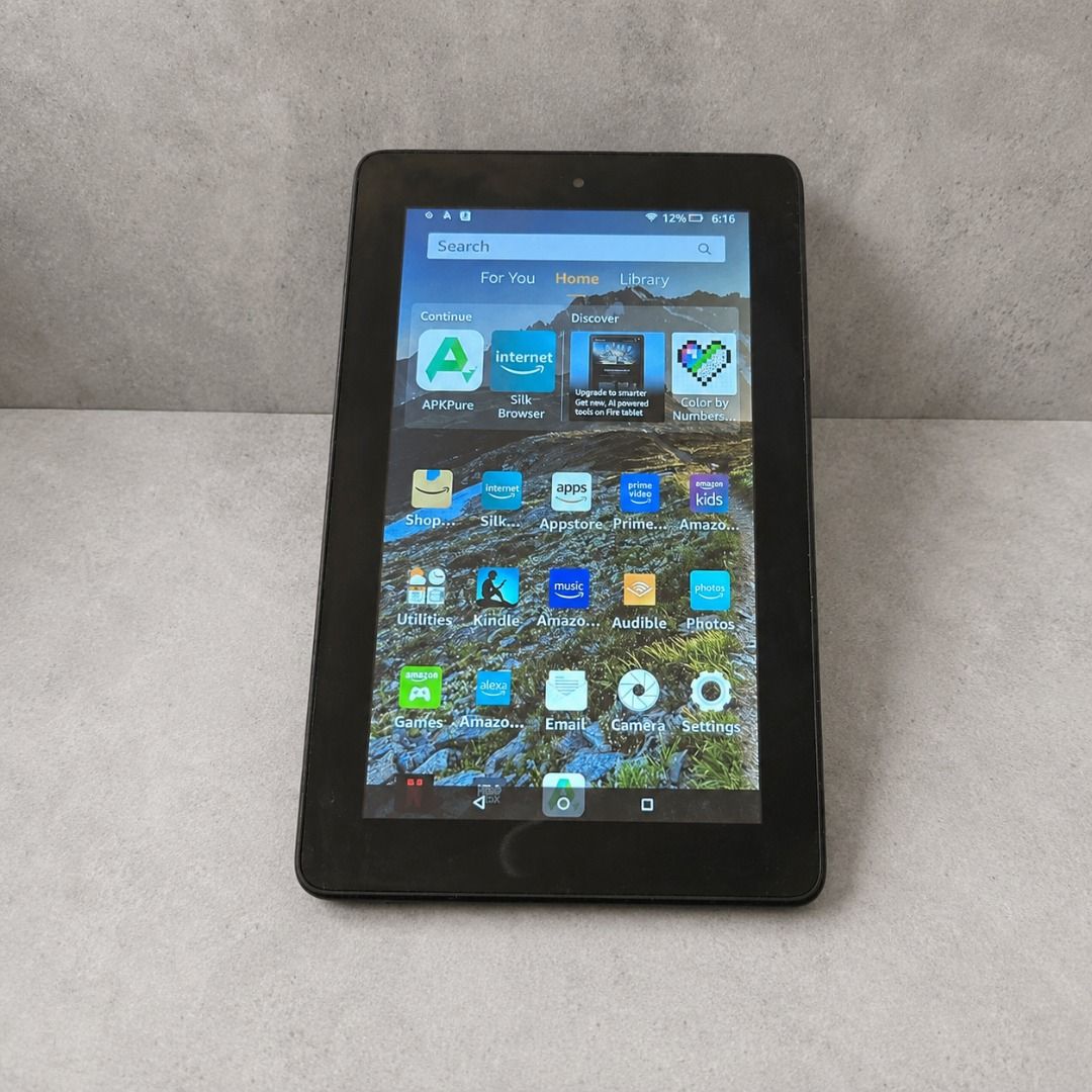Amazon Fire 7 Tablet (5th Generation) 8GB Internal Storage (WiFi) Black (Category: Android) located in Paranaque City. Submitted by thepopneverstops (Listing ID 1403256643, Image 1). Description: Amazon Fire 7 5th generation tablet in black with 8GB internal storage. 7-inch display perfect for reading, streaming, and browsing. WiFi connectivity for seamless online access. Good for media consumption and light productivity. Lightly used, fully func