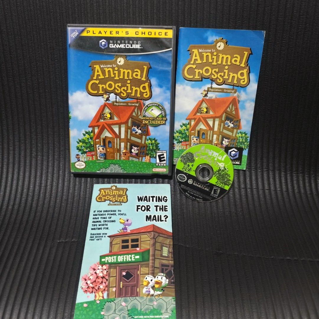 Animal Crossing Gamecube Game US (Category: Nintendo) located in Quezon City. Submitted by shopme_gadget30 (Listing ID 1438657898, Image 1). Description: kindly read the details first for sale fixed price good Condition tested and working with Case and disc Game compatible to Nintendo Gamecube usa region authentic/ Original Shoopppppeee —,✅ can check out pm for the linnnkkk (If shoopppee check out, price is higher by 20% because of shooppppeee de