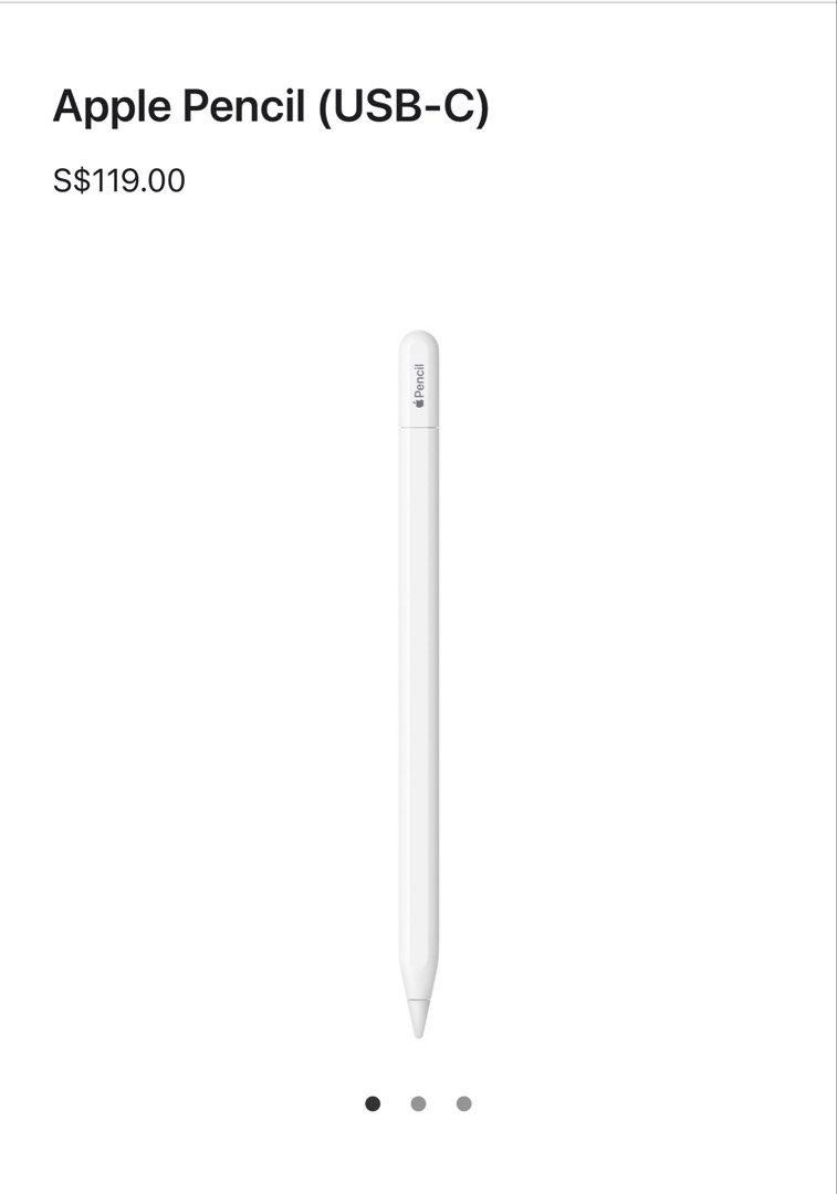 Apple pencil USBC457618442829834240
