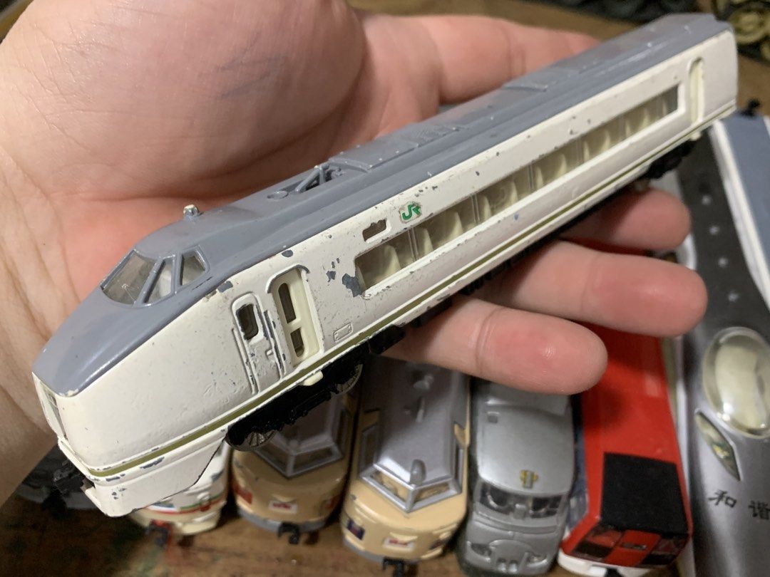 Assorted VINTAGE Japanese Model Train Set (Category: Vehicle & Diecast Models) located in Manila. Submitted by miah_collectiblesurplus (Listing ID 1438630994, Image 3). Description: 1,000 pesos Location Valenzuela TAKE ALL VINTAGE DIECAST TRAINS Made in Japan .