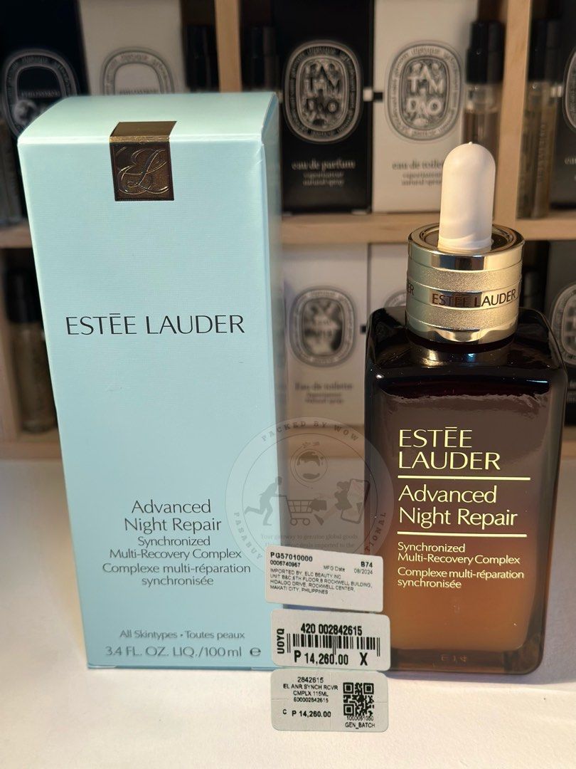 Authentic Estee Lauder Advanced Night Repair 100ml (Category: Face Care) located in Angeles City. Submitted by packedbywow (Listing ID 1438665691, Image 2). Description: .
