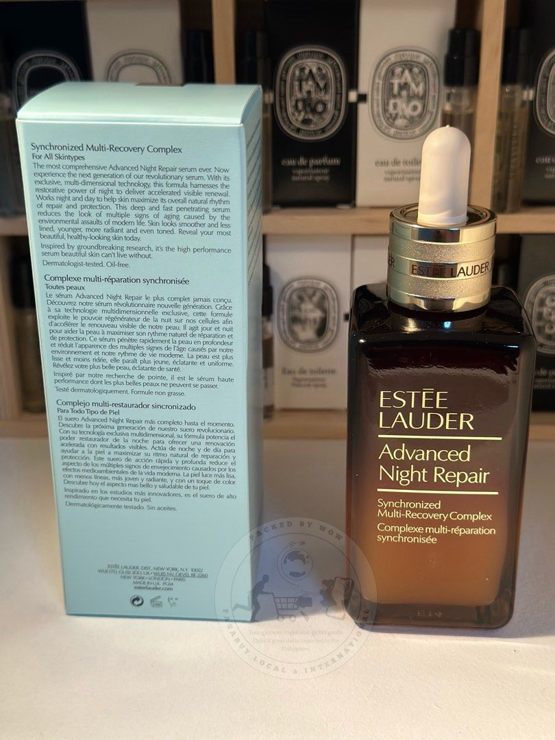 Authentic Estee Lauder Advanced Night Repair 100ml (Category: Face Care) located in Angeles City. Submitted by packedbywow (Listing ID 1438665691, Image 3). Description: .