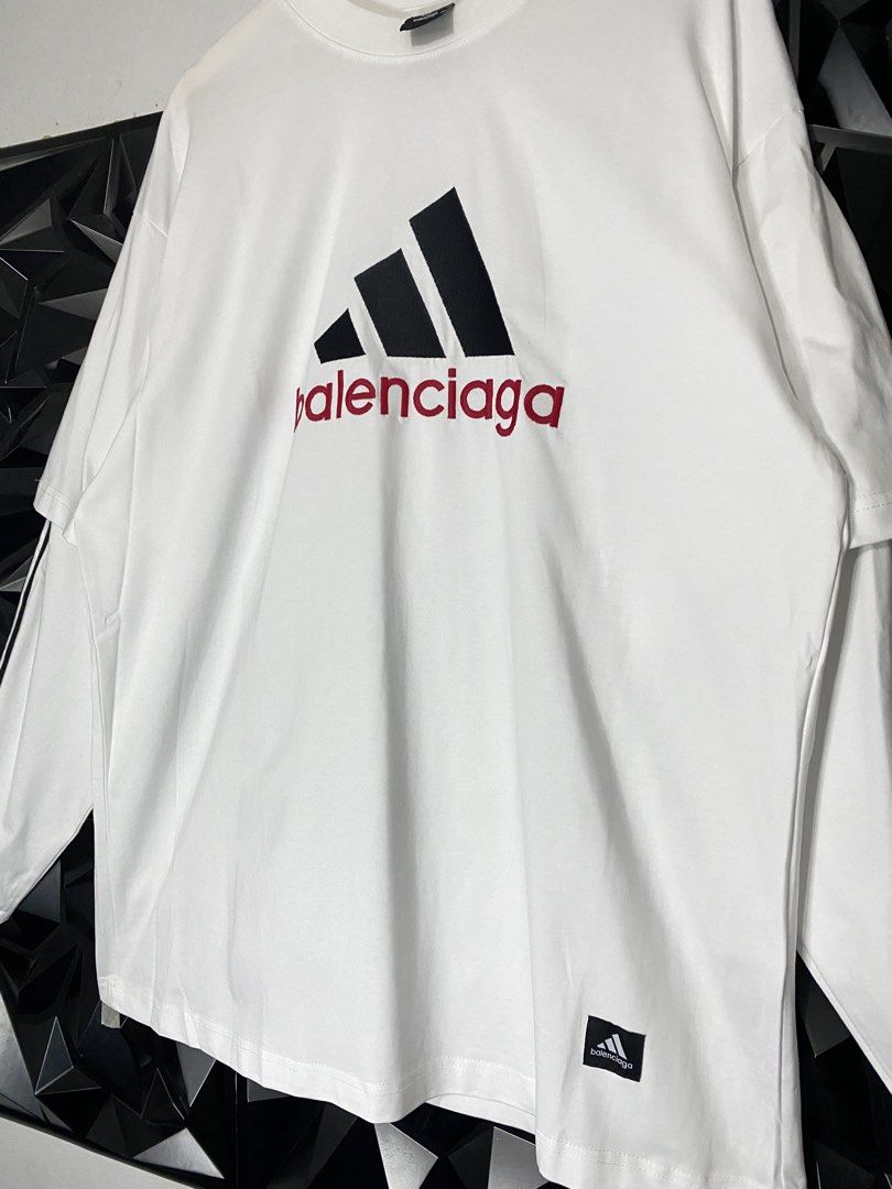 BALENCIAGA COLLAB ADIDAS LONGSLEEVE (Category: Tshirts & Polo Shirts ) located in Bulacan. Submitted by balenciaga_apparel01 (Listing ID 1438501958, Image 3). Description: BALENCIAGA X ADIDAS - 24-25 WIDTH X 30-31 LENGTH - COMPLETE TAGS - EXCELLENT CONDITION LIKE BNEW - NO ISSUE - COLOR RATE 9.8/10 - FREE SHIPPING NATIONWIDE - LOCATION LUZON .