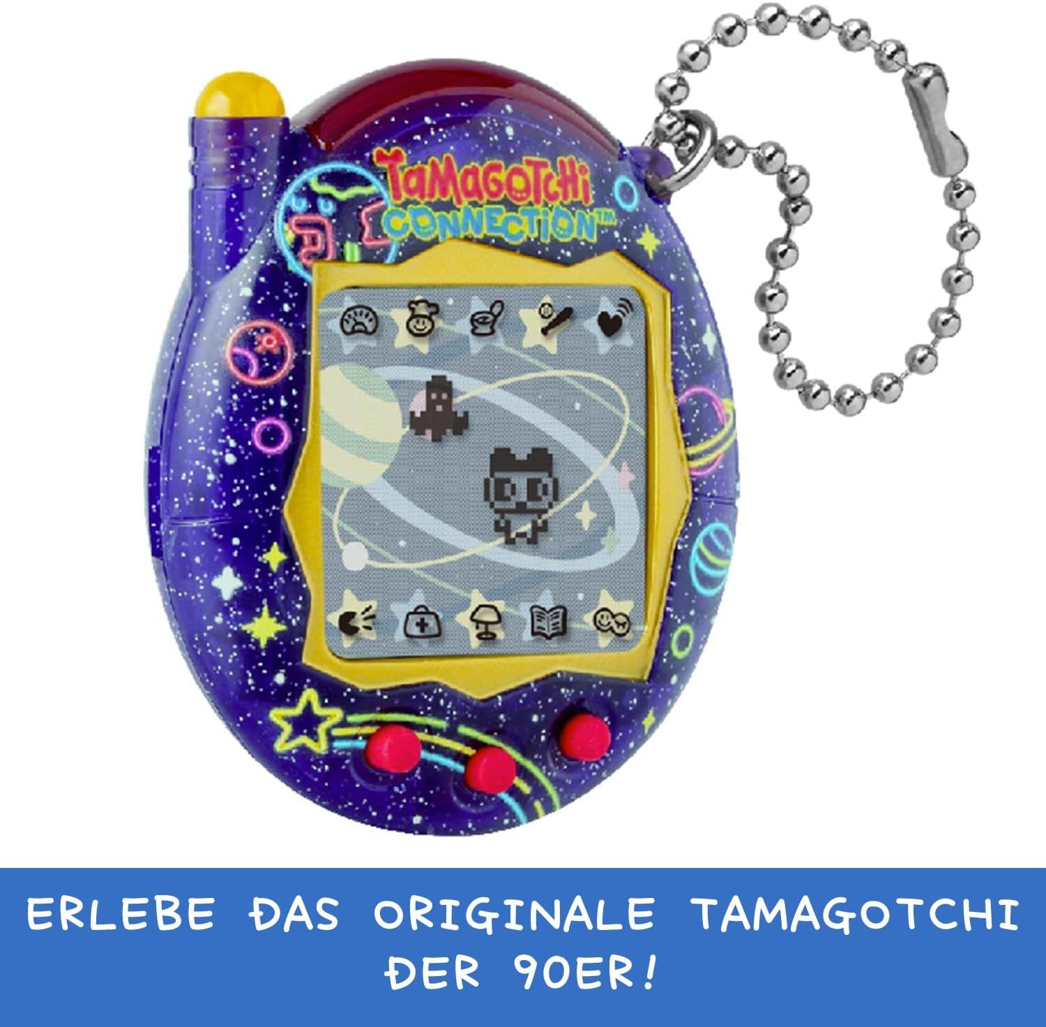 Bandai Tamagotchi Connection Neon Planet - Interactive Virtual Pet with Infrared Connection - Large Display in German - 50 Unlockable Characters - Children's Toy from 6 Years - 44028 - [] [] (Category: Interactive Toys) located in Singapore. Submitted by lobangqueensg (Listing ID 1438674918, Image 2). Description: Tamagotchi - Virtual Pet - Tamagotchi is an electronic toy that allows children to raise their own virtual pet. A cult toy of the 90s,
