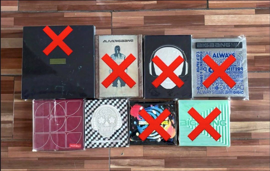 BIGBANG ALBUMS (Category: CDs & DVDs) located in Quezon City. Submitted by tttotoro (Listing ID 1407773652, Image 1). Description: MADE album (sealed) - ❌SOLD❌ Alive album GD VER. (sealed) - ❌SOLD❌ 1st mini album ALWAYS - ❌SOLD❌ Japan 1st album - ❌SOLD❌ NUMBER 1 album - ❌SOLD❌ Remember (Reissue) SEALED 2011 THE LIVE SHOW prices vary by albums dm if interested!.