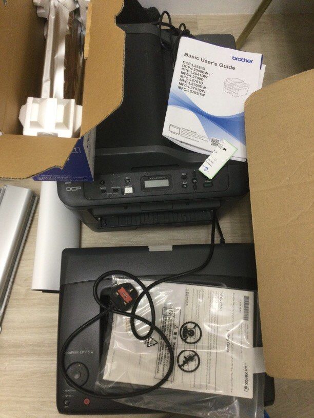 Printers - Includes Manuals457389506046863360