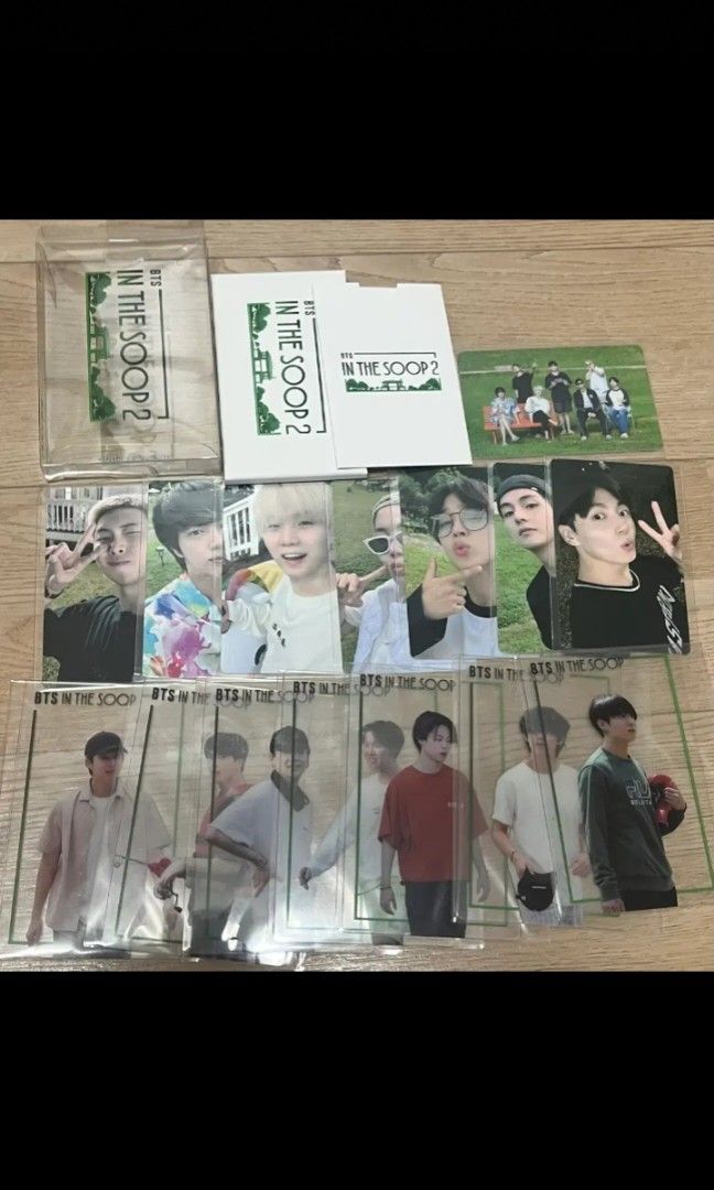 BTS In The Soop S2 PCs (Category: K-Wave Merchandise) located in Taguig. Submitted by albumshop (Listing ID 1438548326, Image 1). Description: Interest Check~ wts lfb DOP: Payo ETA: 4-5 weeks.