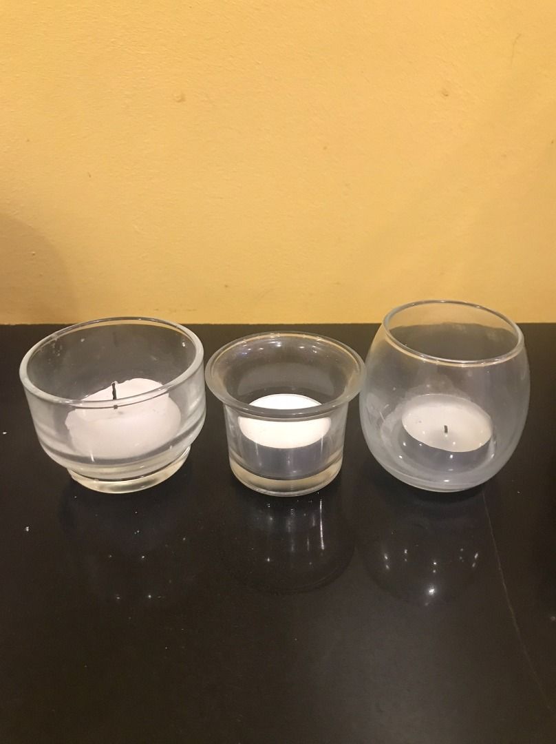 Candle Holder (Category: Coffee & Tea Tableware) located in Quezon City. Submitted by foxsquaredeals (Listing ID 1438597340, Image 1). Description: 9pcs available RFS: Used from previous business Own pick up/SF shouldered by buyer. MOP: Cash upon pick up, BDO, BPI or Chinabank.