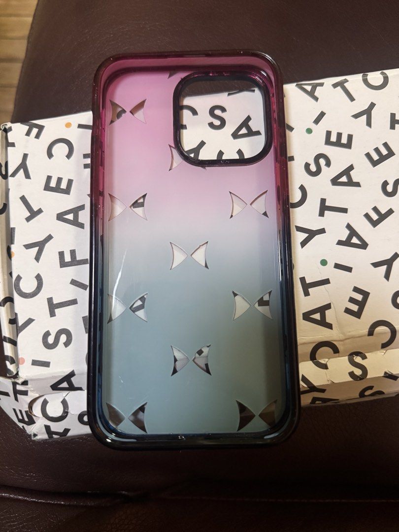 Casetify for Iphone 15 promax (Category: Cases & Sleeves) located in Antipolo. Submitted by florshop (Listing ID 1438535701, Image 2). Description: Preloved Casetify cellphone case for Iphone 15promax.