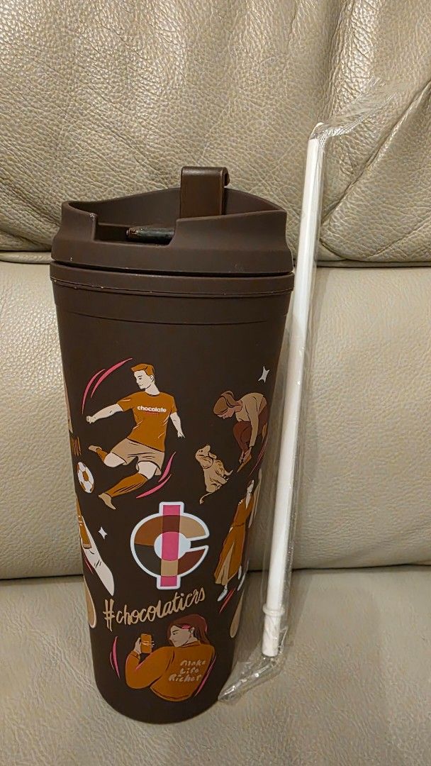 Chocolatiers Tumbler with Straw457785586862018560
