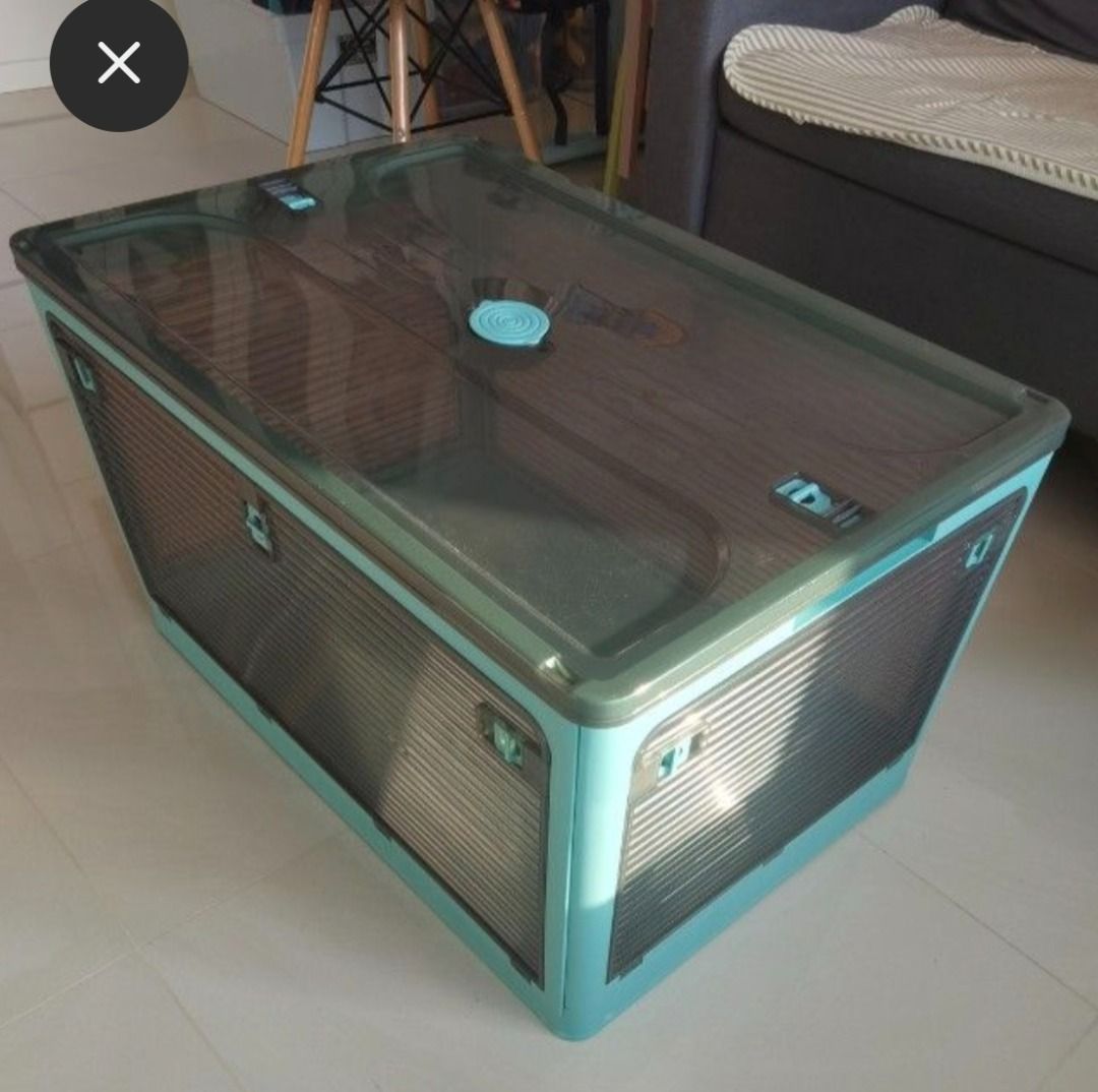 Collapsible Storage Box - Teal470971149126871040