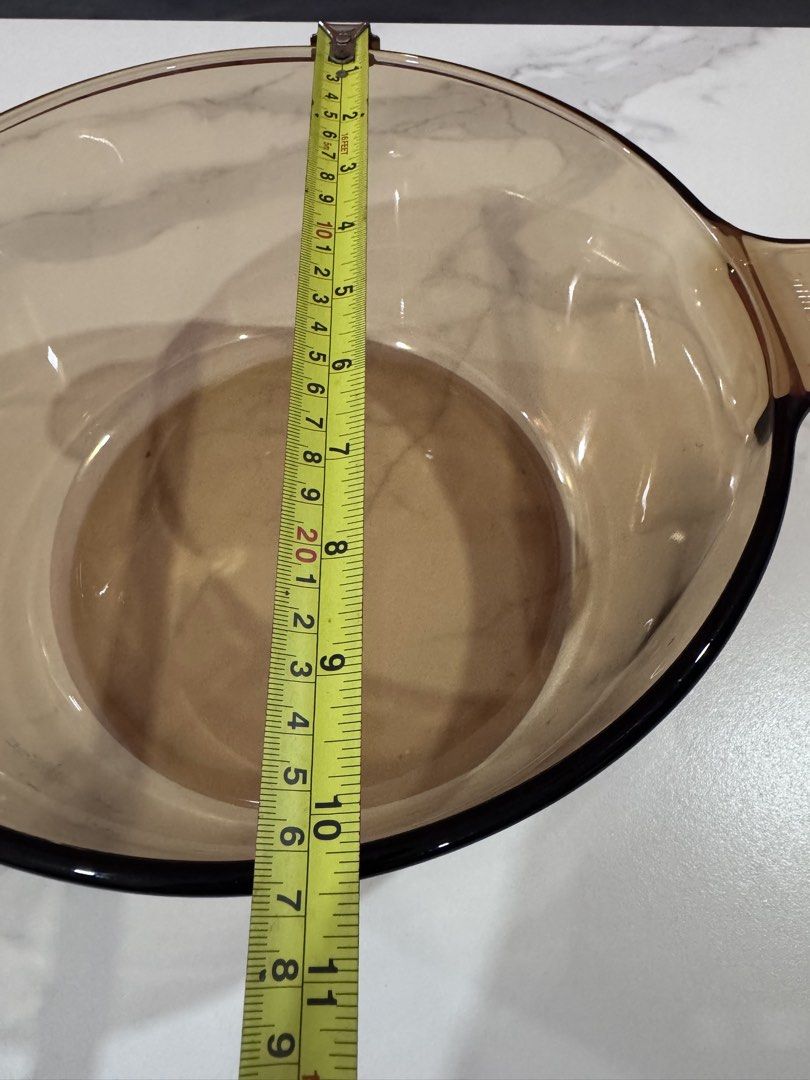Corning Ware vision 4.5l  Amber Casserole Dish457205479124520964