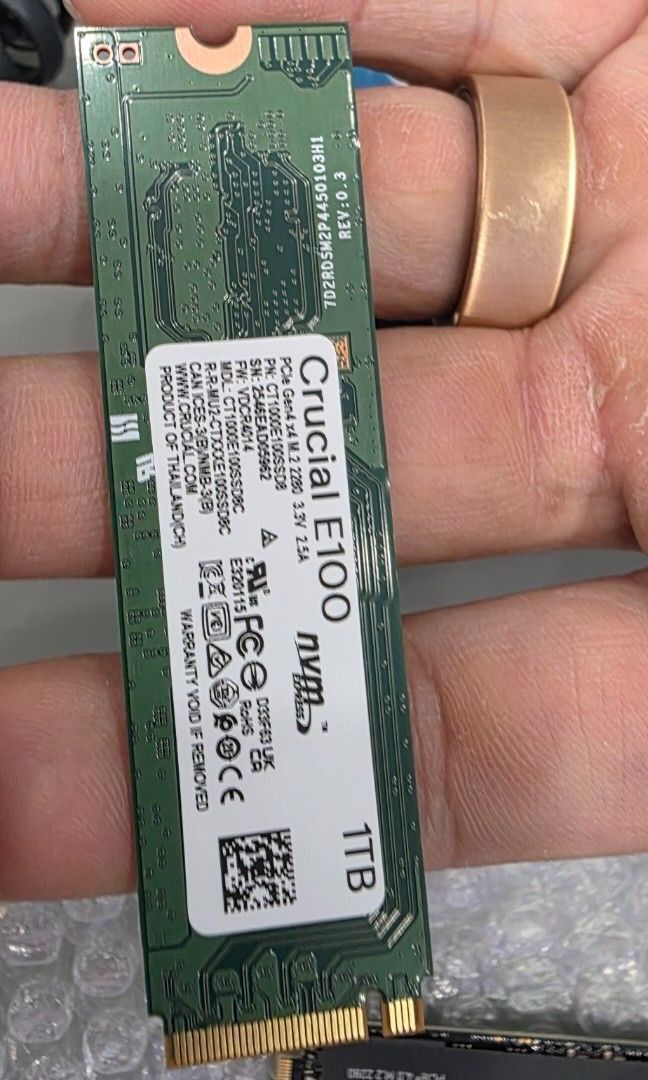 Crucial 1 TB M.2 NVME457923290307635201