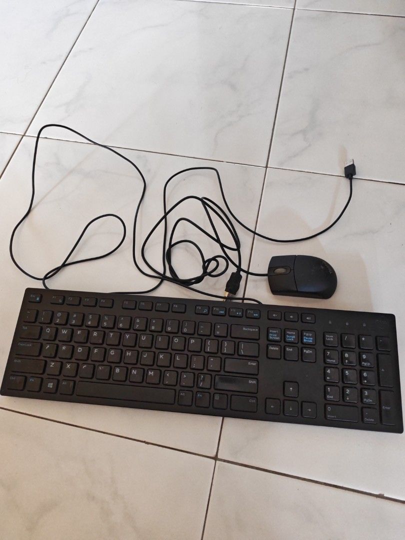 Dell Wired Keyboard and Mouse Set457374769307996160