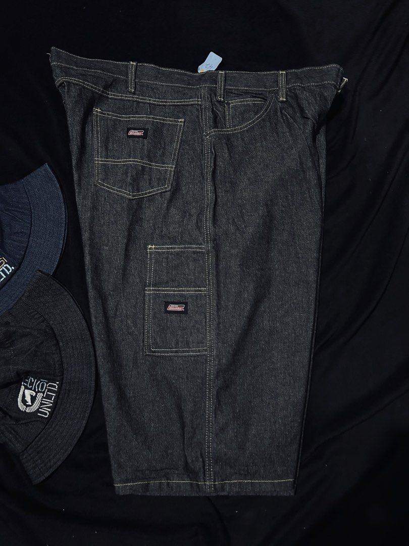 Dickies Genuine Double Patch (Category: Jeans) located in Manila. Submitted by cozythrift. (Listing ID 1438514546, Image 1). Description: Genuine Dickies Raw Denim Double Patch -Super Crispy & Excellent Condition -Flawless L: 29 W: 42 9.8/10 Color rate 🏷️₱1199 Pm for other Pics📩.