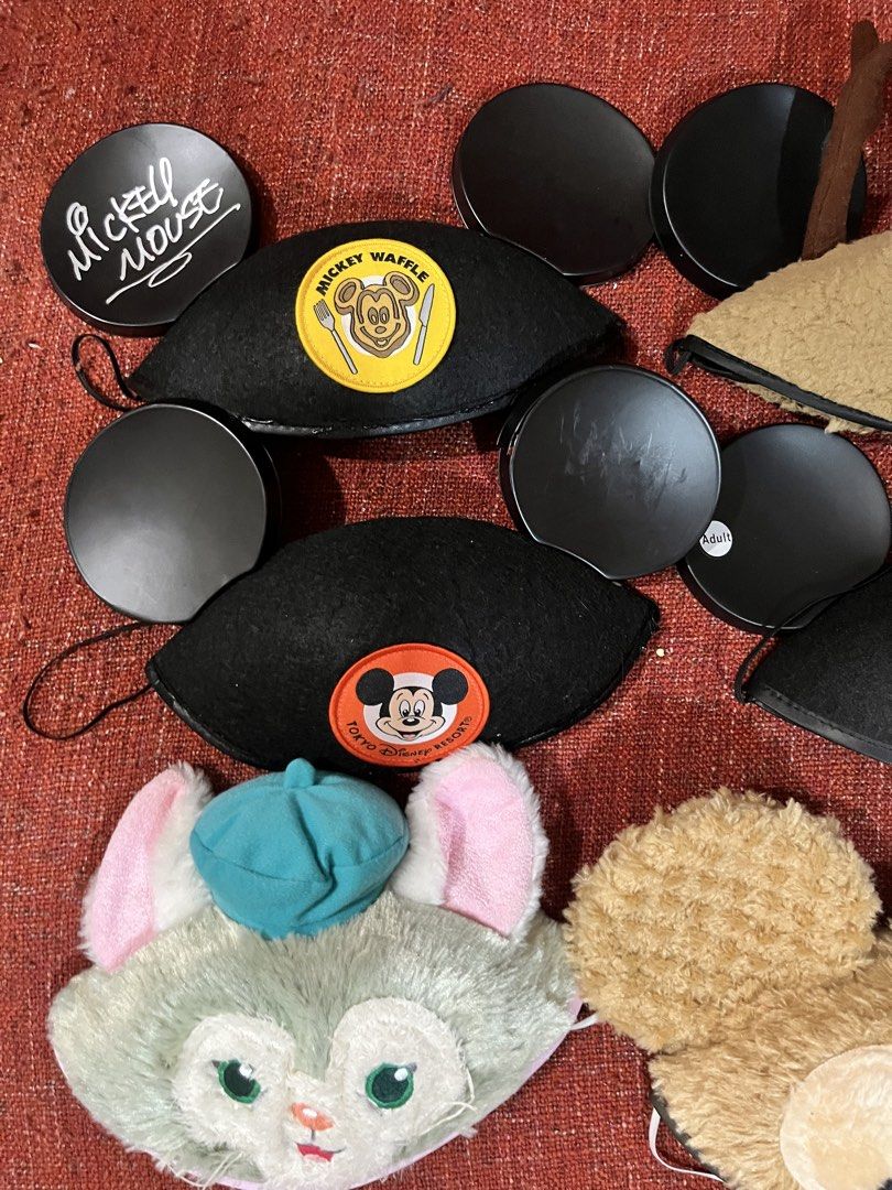 Disney Disneyland Caps Merch (Category: Caps & Hats) located in Caloocan City. Submitted by snapshop_ph (Listing ID 1438551199, Image 2). Description: - Authentic Disney Disneyland Caps - Various designs available (Mickey Mouse ears, character-themed, 'I ❤️ NY') - Perfect for Disney fans of all ages - A fun accessory to show your love for Disney - 450 each.