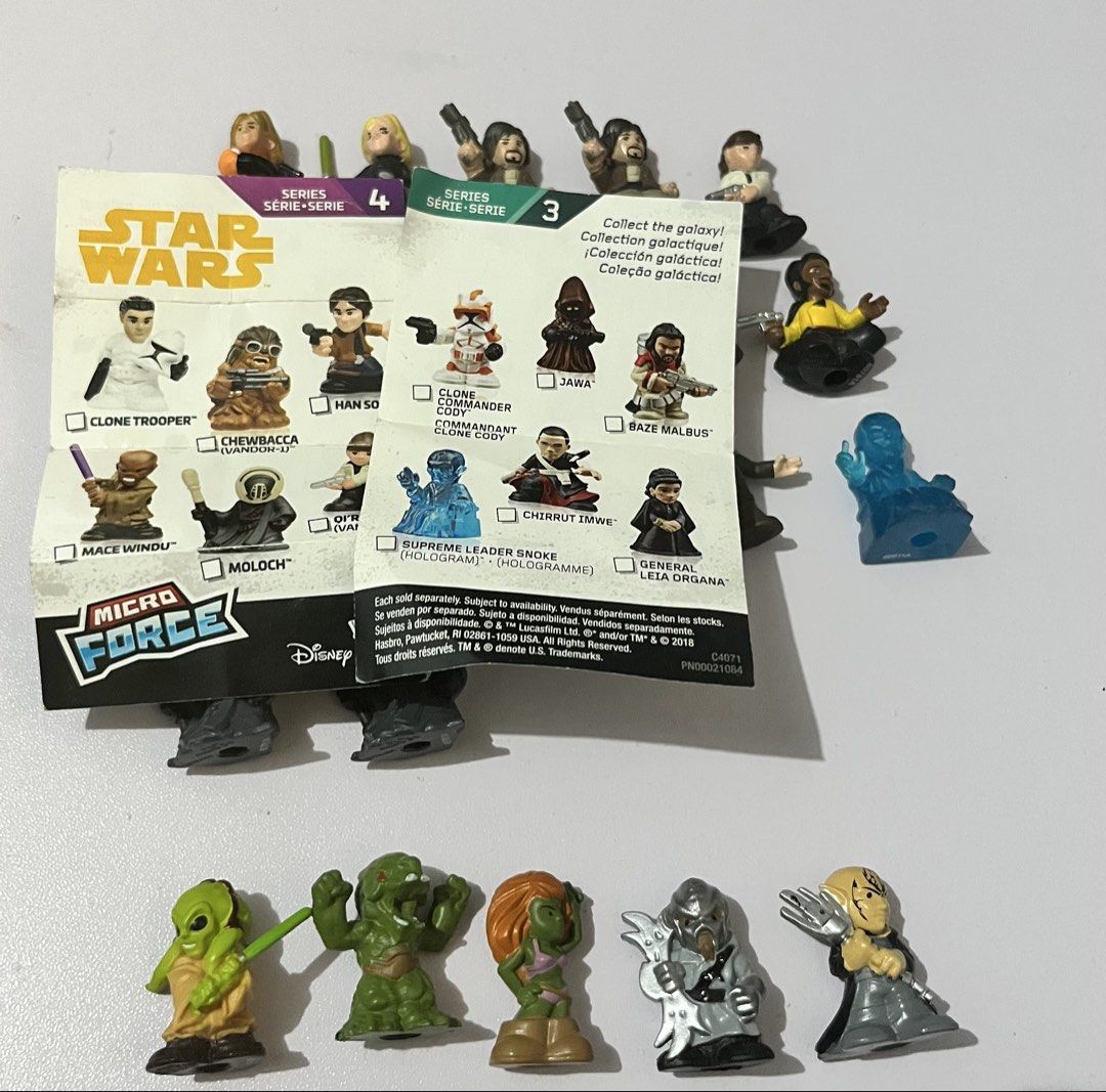 Disney “Star Wars & Star Trek Assorted Minifigs” (By Hasbro) (Category: Toys & Games) located in Quezon City. Submitted by chewlectorsgarage (Listing ID 1438542688, Image 2). Description: Includes 17 Star Wars authentic hasbro minifigs (out of market) and 5 authentic hasbro Star Trek minifigs (out of market) below pic. (100 php each, 2200 php take all)..