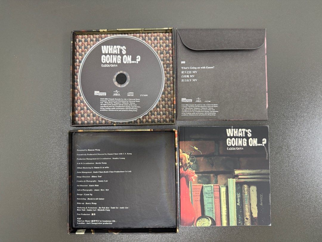 陳奕迅Eason Chan《What's Going On?》CD, 興趣與生活, 音樂、樂器