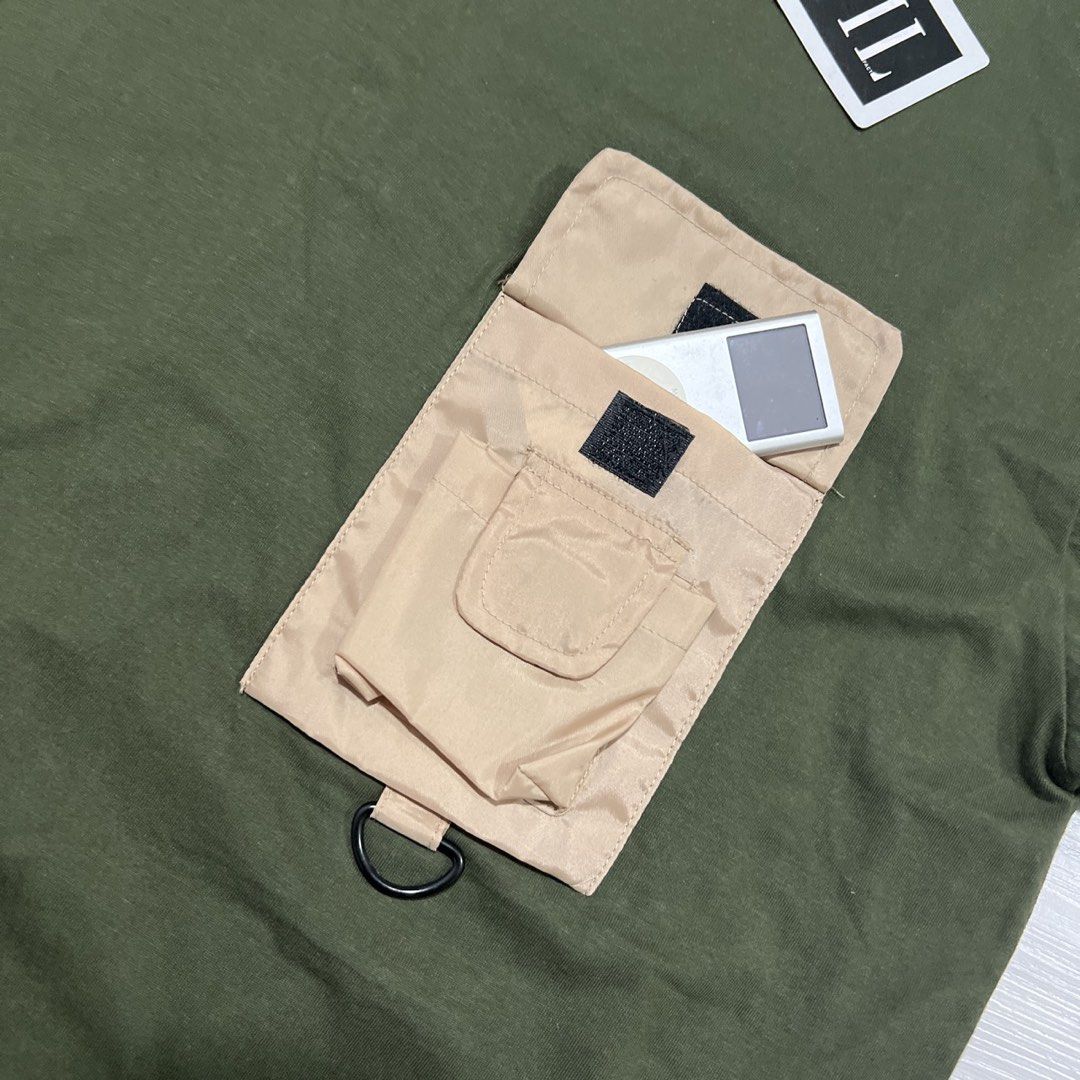 EVIL (Category: Tshirts & Polo Shirts) located in Singapore. Submitted by imnr3 (Listing ID 1438679175, Image 3). Description: Cool Green and khaki pocket tee $2 SGD postage / Meetup can discuss Size S / measured flat Length 71 cm Ptp 55cm 🛍️Buy 3 selected items & get 10% off🛍️ Hi! Feel free to check out my page if you’re interested in any of the items I’m selling. Let me know and I can give you a good price THANK YOU! 🛍️🛍️ 📦 Fast replies & 