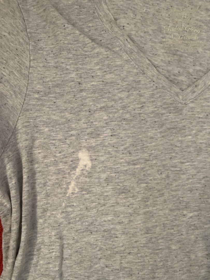 Faded Glory Grey V-neck T-shirt (Category: Shirts) located in General Trias. Submitted by sofiethrifts (Listing ID 1438588357, Image 3). Description: .