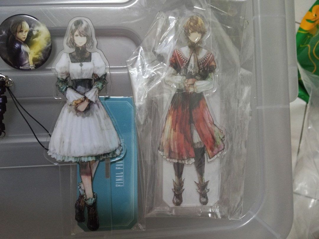 FINAL FANTASY KEYCHAINS & STANDEES & MAGNETS // FF7 / FF16, Hobbies ...