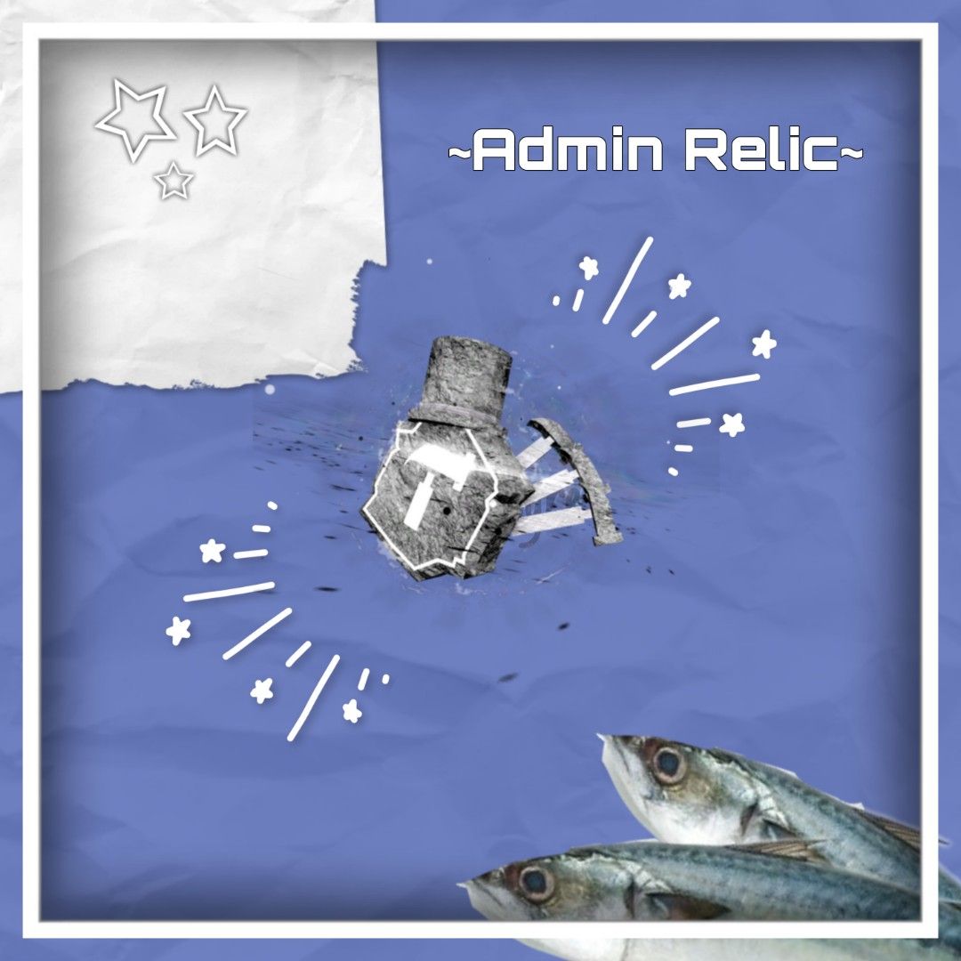FISCH; Admin Relic (Category: In-Game Products) located in Cotabato. Submitted by ur_decyre (Listing ID 1438612432, Image 1). Description: Only obtained from Admin Abuse, this relic will let you choose only 1 every non-limited enchantments in the game (excluding Sovereign enchants)! Must be lvl 15 to trade :3 Mode of payment: Gcash DM me if u’re interested in buying ^w^.