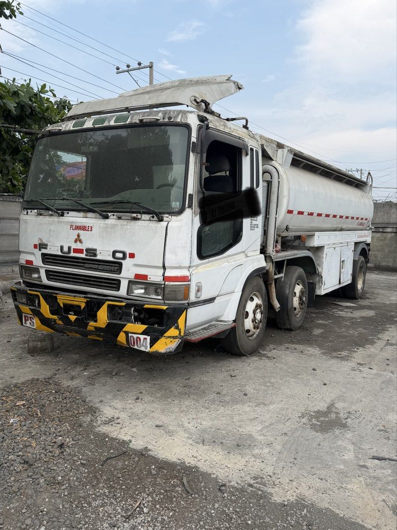 Fuso Super Great Tank Truck (Category: Heavy Vehicles) located in Manila. Submitted by marvchinggg (Listing ID 1438533702, Image 1). Description: Selling 3 units for 1,600,000 only. As is where is. 2 units Fuso 16kl 6D24 engine 1 unit Isuzu 16kl 10PD1 engine All units for 1,600,000 only. Message me 09179647399 Units are all in Bauan, Batangas.