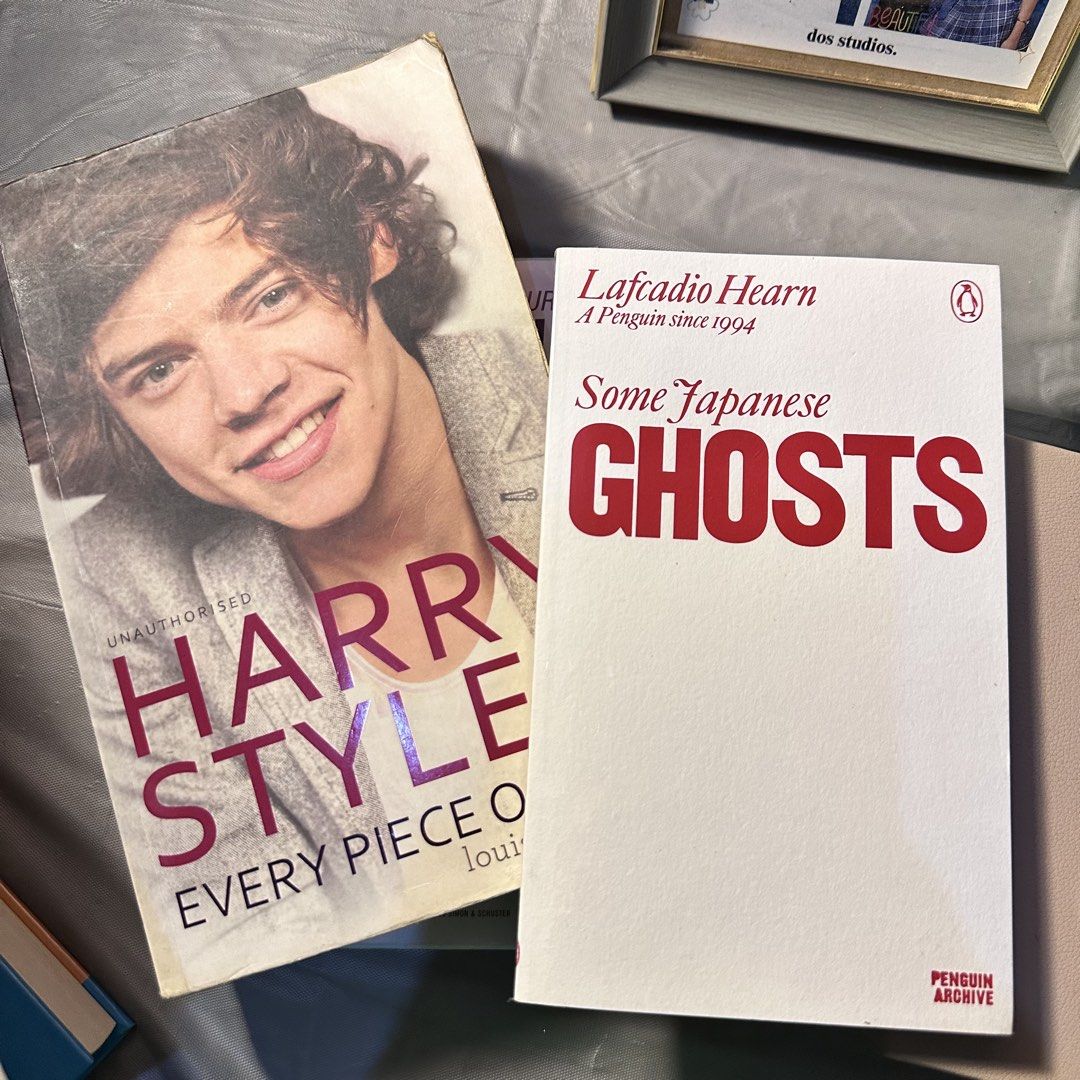 ghosts stories book (Category: Storybooks) located in Manila. Submitted by daintywears (Listing ID 1438614073, Image 2). Description: very good condition! with plastic cover & free harry styles book! .