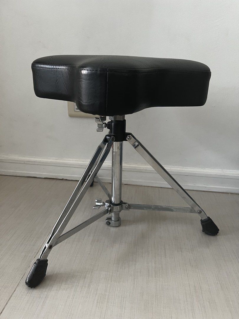 Gibraltar Motorcycle Style Seat Drum Throne/Stool (Category: Musical Instruments) located in Makati City. Submitted by whiskey9 (Listing ID 1438577648, Image 2). Description: - Meet-up in Makati - Cash/Gcash.