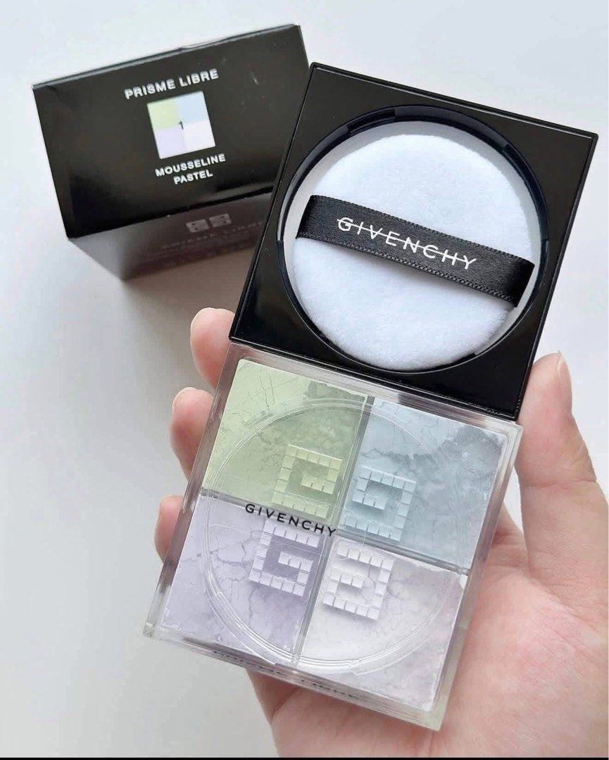 Givenchy Prisme Libre Loose Powder Shade 01 (Category: Makeup) located in Bacoor. Submitted by shynemf.beloy (Listing ID 1438538912, Image 1). Description: ❣️ SULIT DEAL ❣️ Prisme Libre powder in 01 Full size with box and puff Old formula = matte! SRP 4,000++ 🙈 Best selling, wala na nito sa iba so grab na 💫 New formula kasi may shimmer effect na 🥲 A color-correcting loose setting & finishing powder that blurs, illuminates, and sets makeup for 