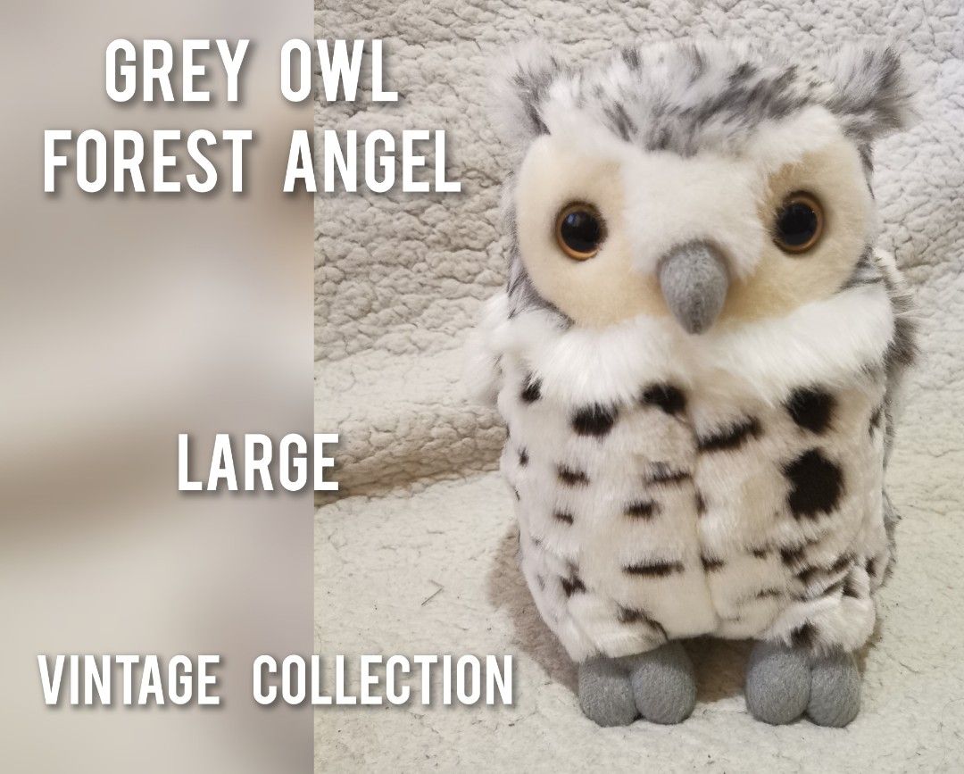 Grey owl Forest Angel (Category: Toys & Games) located in Bacolod City. Submitted by liza_vintage_collections (Listing ID 1438503637, Image 1). Description: .