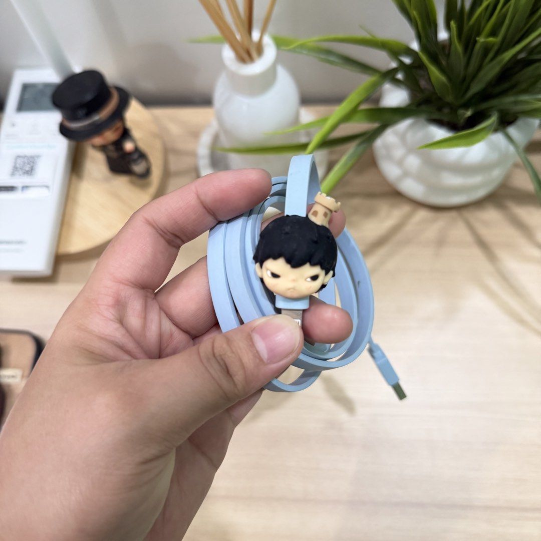 Hirono Popmart Cord charger (Category: Chargers) located in Antipolo. Submitted by designwithclouds (Listing ID 1438589152, Image 2). Description: Like new.