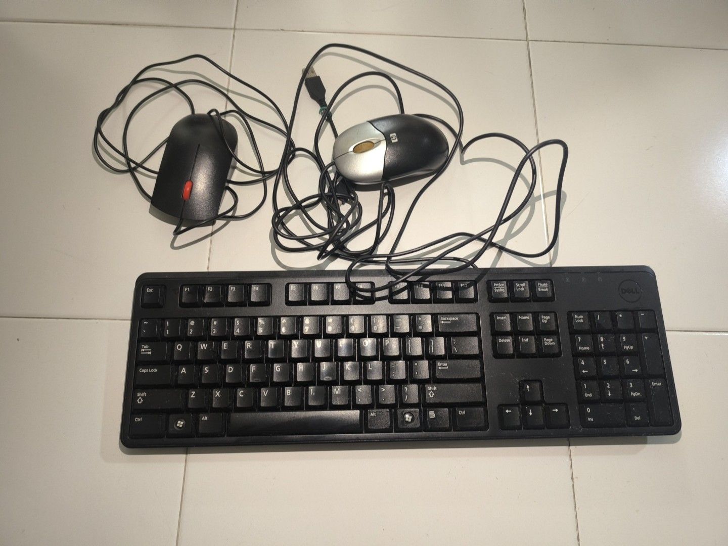 HP Wired Keyboard and Mouse Set457719658211584001