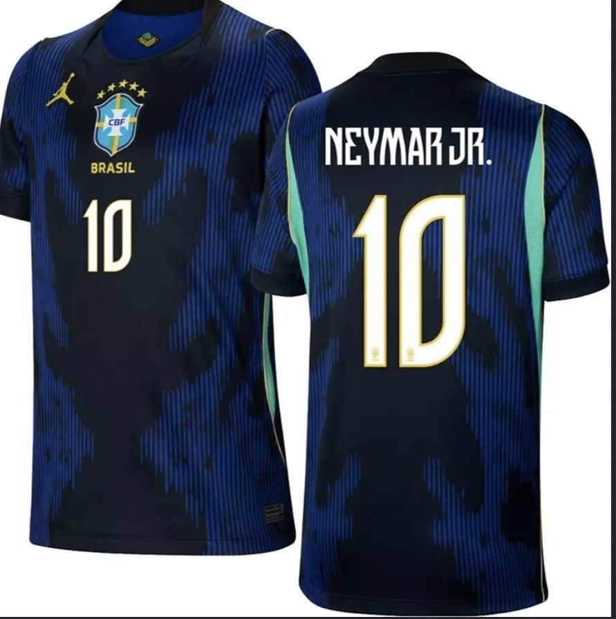 INSTOCK] Neymar Brazil 2026/27 Away Football Jersey, Men's Fashion
