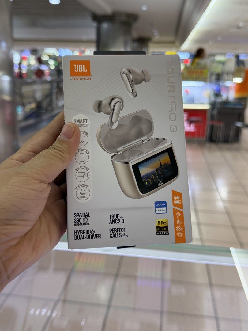 JBL TOUR PRO 3 (Category: Earphones) located in Quezon City. Submitted by tgs28 (Listing ID 1438567891, Image 1). Description: We ship nationwide VIA LBC We offer COP or CASH-ON-PICK via LBC with DOWNPAYMENT of 500 PESOS. For Walk in customer visit us at EVERGOTESCO MALL COMMONWEALTH QUEZON CITY. We also accept CREDIT CARD QUICK SPECS; 🎧 JBL Tour Pro 3 🎶 Level up your listening experience with premium sound & smart features! 🔥 ✨ SPECS & FEATUR