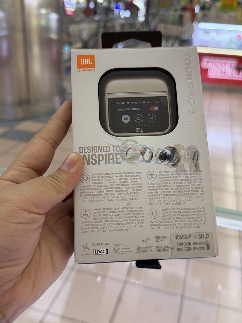 JBL TOUR PRO 3 (Category: Earphones) located in Quezon City. Submitted by tgs28 (Listing ID 1438567891, Image 2). Description: We ship nationwide VIA LBC We offer COP or CASH-ON-PICK via LBC with DOWNPAYMENT of 500 PESOS. For Walk in customer visit us at EVERGOTESCO MALL COMMONWEALTH QUEZON CITY. We also accept CREDIT CARD QUICK SPECS; 🎧 JBL Tour Pro 3 🎶 Level up your listening experience with premium sound & smart features! 🔥 ✨ SPECS & FEATUR