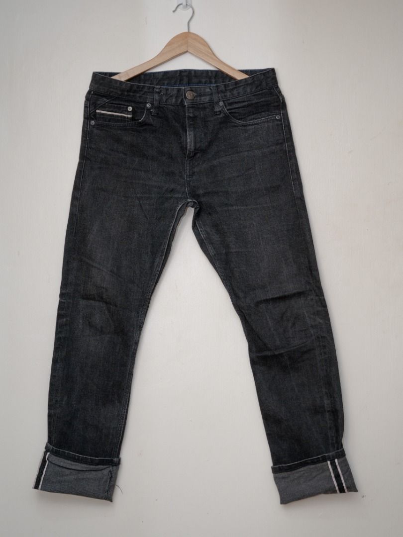 JEANS as pack (Category: Jeans) located in Iloilo. Submitted by heyjay10 (Listing ID 1430833363, Image 1). Description: Born to be wild Jeans (Selvedge) Size: 32 Condition: Good Boss Jeans Size: 32 Condition: Good ENG Jeans Bootcut Size: 32 Condition: Good SPAO Jeans (selvedge) Size: 32 Condition: Good GU Baggy pants Size: 31-32 Condition: Good Cumar Italy Size: 30 Condition: brand new Izzue Collection Khaki pants Size: 31-32 Condition: Good Loca