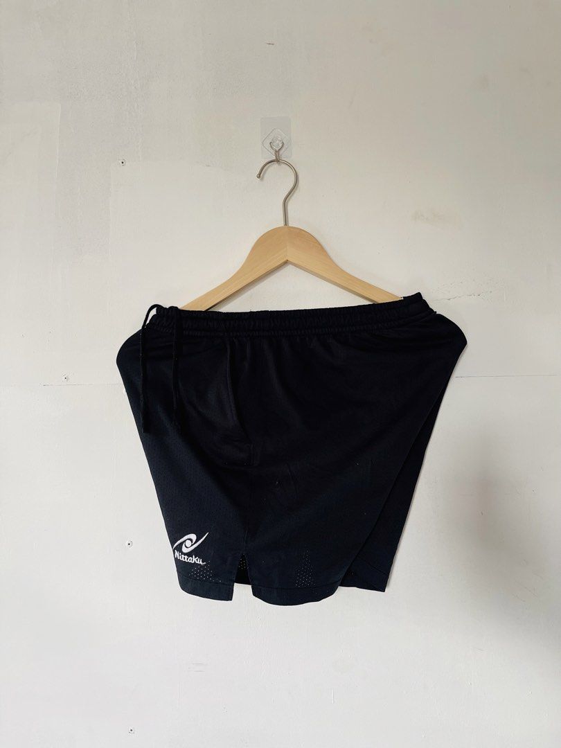 JTT/Nittaku Black Shorts (Category: Shorts) located in Cotabato. Submitted by aripov11 (Listing ID 1438617709, Image 2). Description: - Black shorts - Drawstring waist - Features JTT and Nittaku logos - Side pockets - Breathable material - Comfortable fit - Ideal for sports and everyday wear.