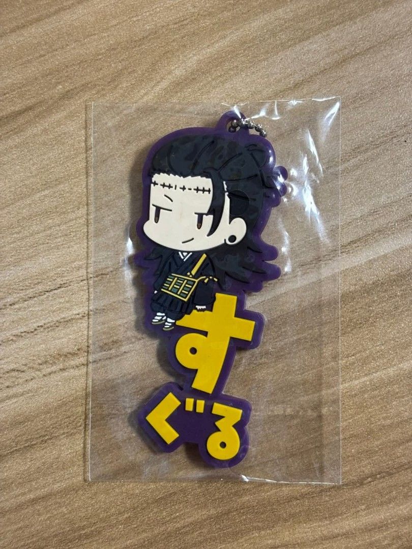 JJK Bundle Suguru Geto (Category: Fan Merchandise) located in Cavite. Submitted by l1ttlelulu (Listing ID 1438510105, Image 1). Description: - Suguru Geto rubber keychain from Bandai Ichiban Kuji (new and sealed). - Includes two button pins: - Suguru Geto - Panda - All items are new and sealed in original packaging..