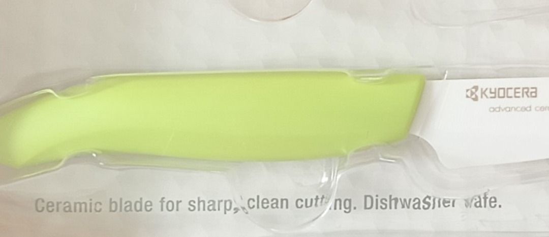 Kyocera Ceramic Knife 3pc Set Santoku Utility Paring457441458846453764